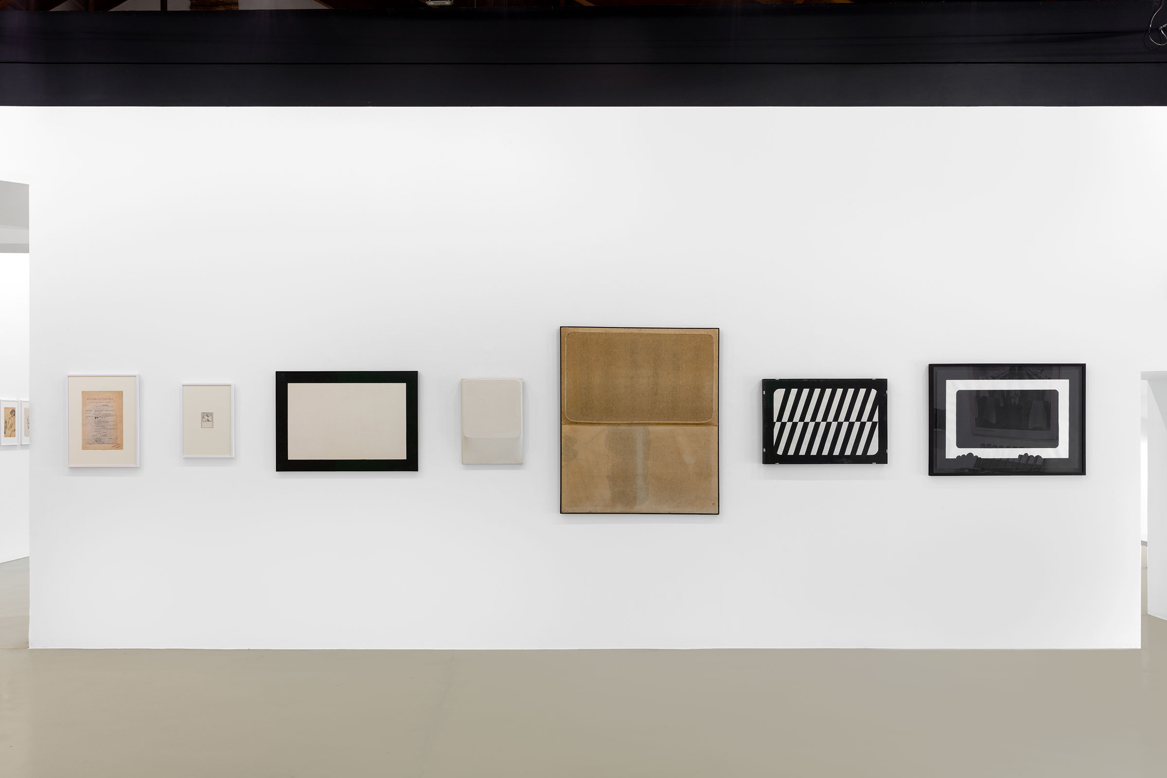 u0022Fabio Mauri. Esperimenti nella verifica del Male / Experiments in the verification of evilu0022, veduta espositiva